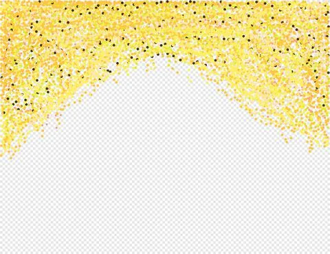 Vector gold glitter background, abstract. Vector illustration. Stock Illustration