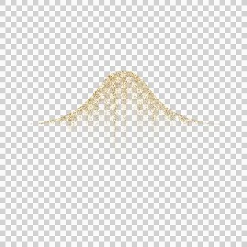Vector gold glitter particles Gold glitter particles Gold sparks and golden star 스톡 일러스트