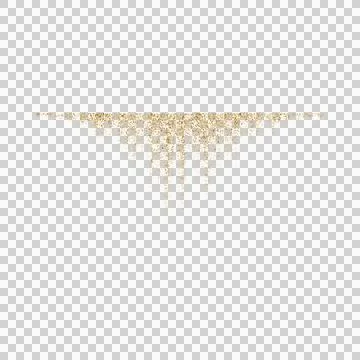Vector gold glitter particles Gold glitter particles Gold sparks and golden star Stock Illustration