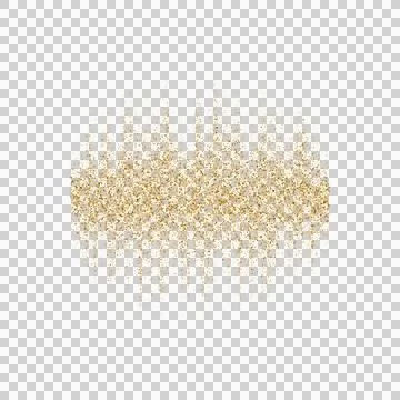 Vector gold glitter particles Gold glitter particles Gold sparks and golden star 스톡 일러스트