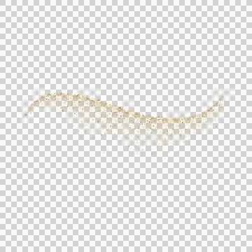 Vector gold glitter particles Gold glitter particles Gold sparks and golden star Stock Illustration