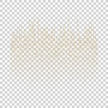 Vector gold glitter particles Gold glitter particles Gold sparks and golden star 스톡 일러스트