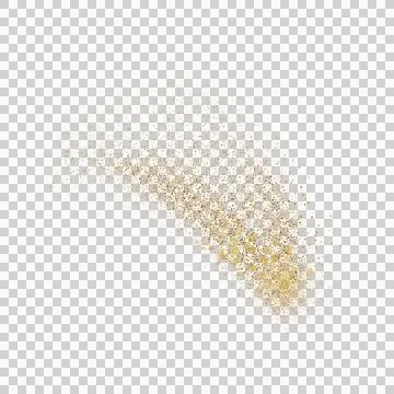 Vector gold glitter particles Gold glitter particles Gold sparks and golden star 스톡 일러스트