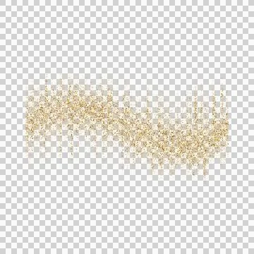 Vector gold glitter particles Gold glitter particles Gold sparks and golden star 스톡 일러스트