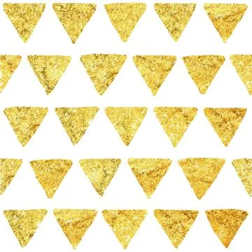 Vector gold glitter seamless pattern Stock Illustration