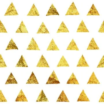 Vector gold glitter seamless pattern Stock Illustration