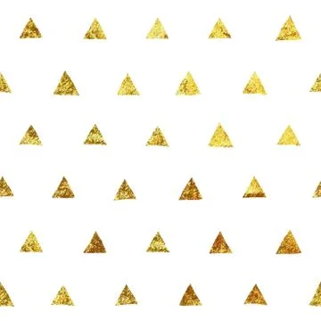 Vector gold glitter seamless pattern Stock Illustration