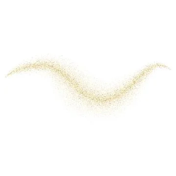 Vector gold glitter wave abstract background Stock-Illustration
