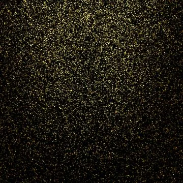 Vector gold glittering sparkle stardust background Stock Illustration