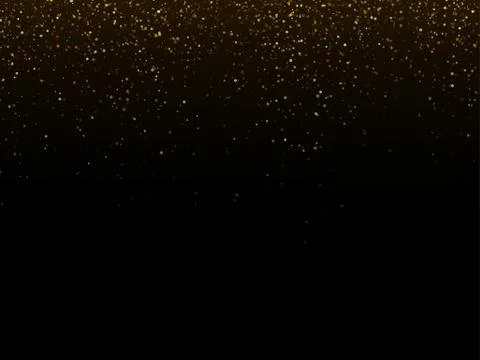 Vector gold glittering sparkle stardust background Stock-Illustration