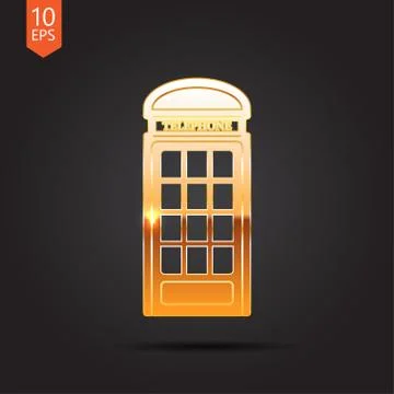 Vector gold icon Stock Illustration