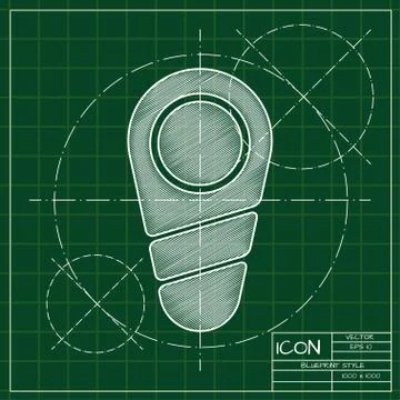 Vector gold icon Stock Illustration