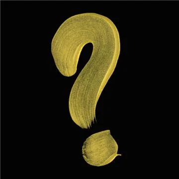 Vector gold paint smear stroke stain set. Abstract gold texture hand drawn on Stock Illustration
