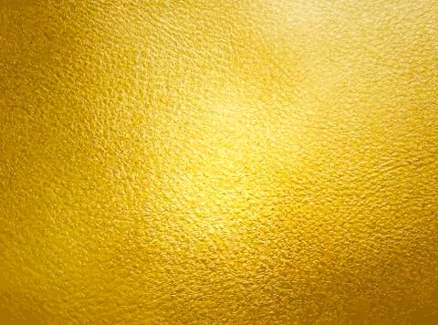 Vector golden foil background template for cards, hand drawn backdrop - Stock Illustration