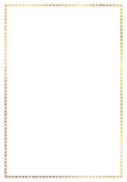 Vector golden frame Stock Illustration