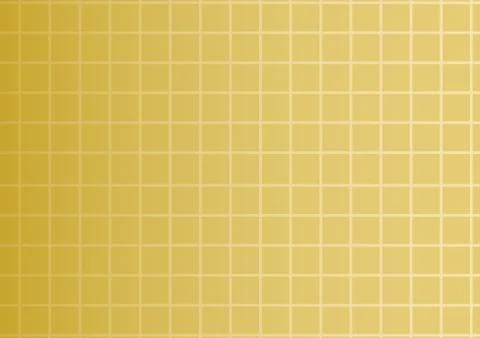 Vector golden gradient background with squares or cells Illustrazione stock
