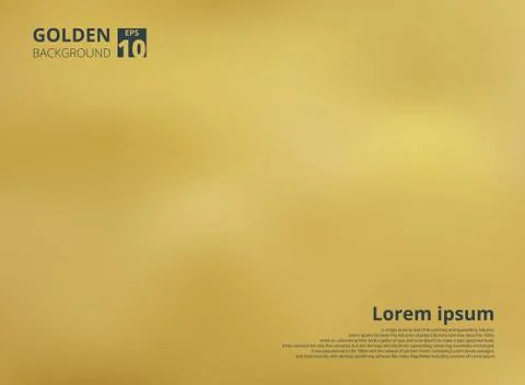 Vector of golden mesh blurred gradient background. Abstract of luxury premium Stock Illustration
