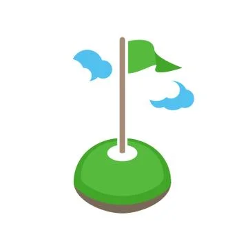 Vector golf logo teamplate. Golf club logo design Stock Illustration