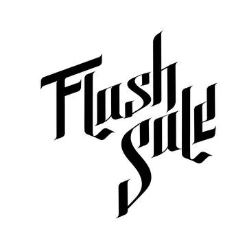 Vector gothic calligraphy. Medieval hand composition, lettering Stock Illustration