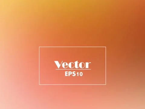 Vector gradient abstract blurred orange-pink background Stock Illustration