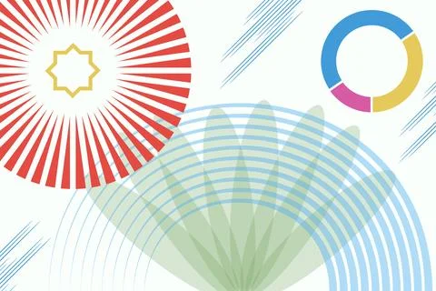 Vector gradient abstract colorful background Stock Illustration