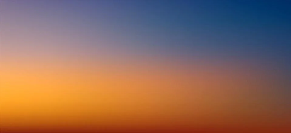 Vector gradient background, natural colors, sunset and dawn Stock Illustration