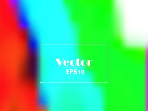 Vector gradient background in red blue green and white colors Stock Illustration