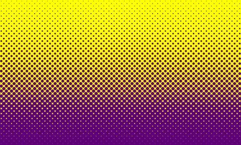 Vector Gradient Color Halftone Background Staggered Dots Stock Illustration