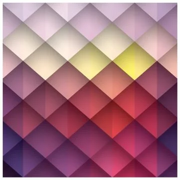 Vector, gradient, decoration, square, form, tile, print, periodic, triangle, Stock Illustration