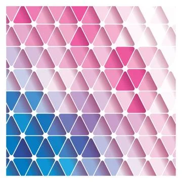 Vector, gradient, decoration, square, form, tile, print, periodic, triangle, Stock Illustration