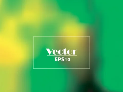 Vector gradient green and yellow abstract background Stock Illustration