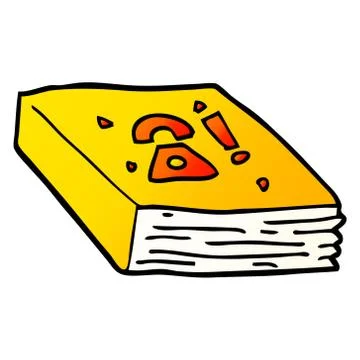 Vector gradient illustration cartoon local phone book Ilustración de archivo
