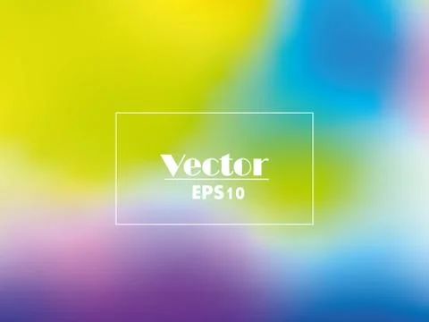 Vector gradient rainbow water background Stock Illustration