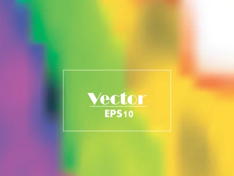 Vector gradient summer colorful abstract background Stock Illustration