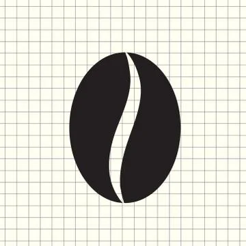 Vector grains coffee icon Stock Illustration