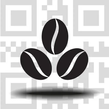 Vector grains coffee icon Stock Illustration