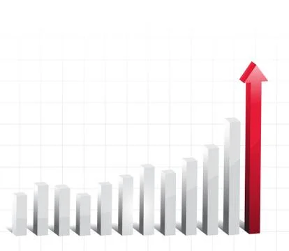 Vector Graph Stock Illustration