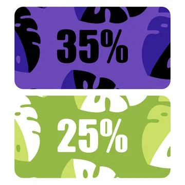 Vector Graphic 25 35 OFF discount Design. Sale Isolated Illustration. Discount Illustrazione stock