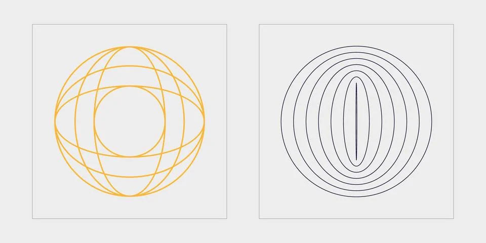 Vector Graphic Assets Set. Big collection of abstract graphic geometric symbols Stock Illustration