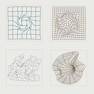 Vector Graphic Assets Set. Large set of retro objects for design. Templates for Stock Illustration