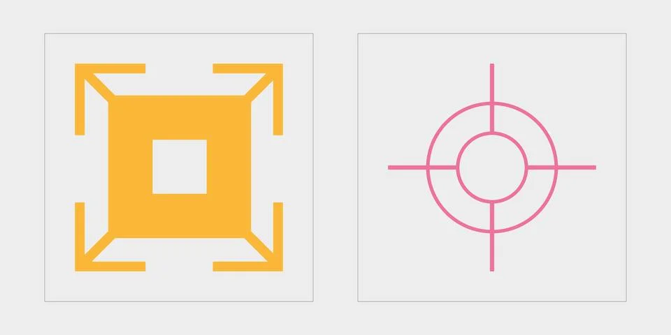 Vector Graphic Assets Set. Rave psychedelic retro futuristic set. Cyberpunk Illustrazione stock