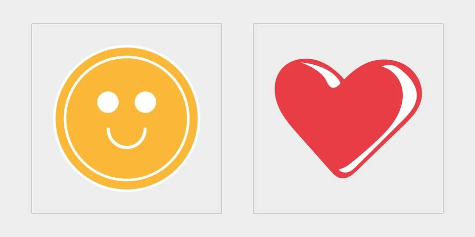 Vector Graphic Assets Set. Trendy geometric postmodern figures. Objects in y2k Illustrazione stock