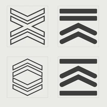 Vector Graphic Assets Set. Trendy geometric postmodern figures. Elements for Illustrazione stock