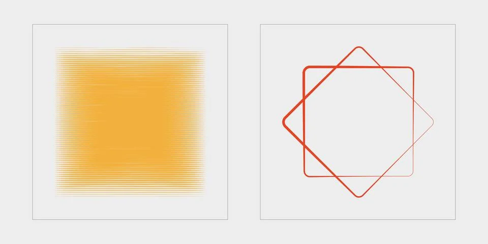 Vector Graphic Assets Set. Trendy geometric postmodern figures. Objects in y2k 스톡 일러스트