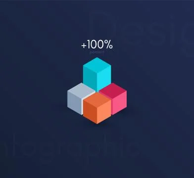 Vector graphic infographics. Template for creating web applications, workflow Stock Illustration