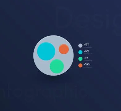 Vector graphic infographics. Template for creating web applications, workflow Stock Illustration