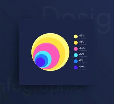 Vector graphic infographics. Template for creating web applications, workflow Stock Illustration