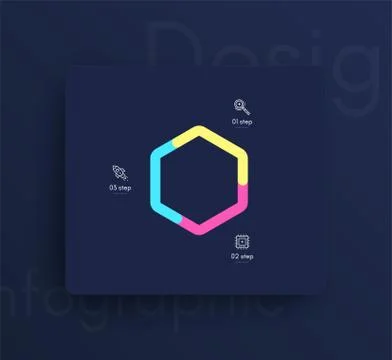 Vector graphic infographics. Template for creating web applications, workflow Stock Illustration