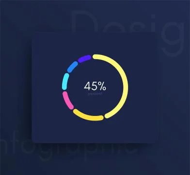 Vector graphic infographics. Template for creating web applications, workflow Stock Illustration