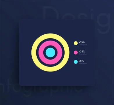 Vector graphic infographics. Template for creating web applications, workflow Stock Illustration